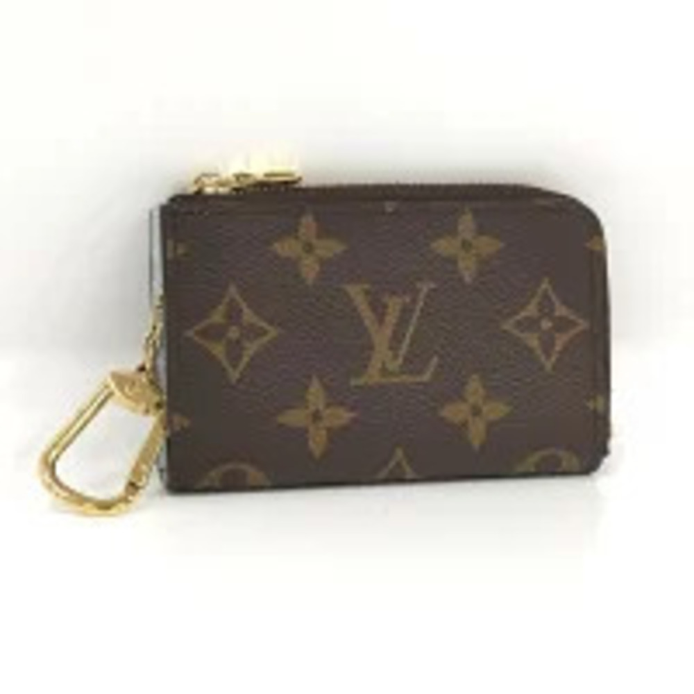 LOUIS VUITTON Portefeuille coin case Wallet Monogram Olympe Blue